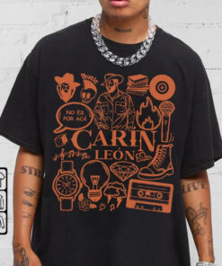 Carin Leon Doodle Art Shirt, Carin Leon Tour 2023 shirt, Carin Leon tshirt