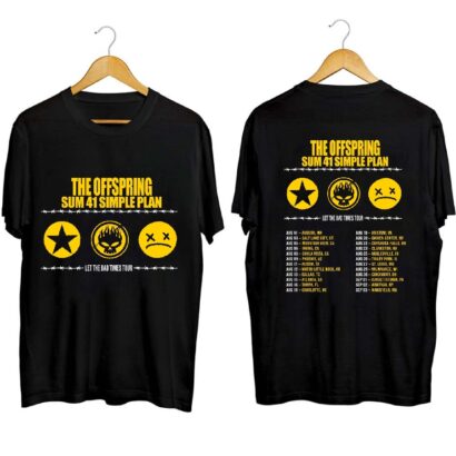 The Offspring Let The Bad Times Roll Tour 2023 Shirt, Comfort colors shirt