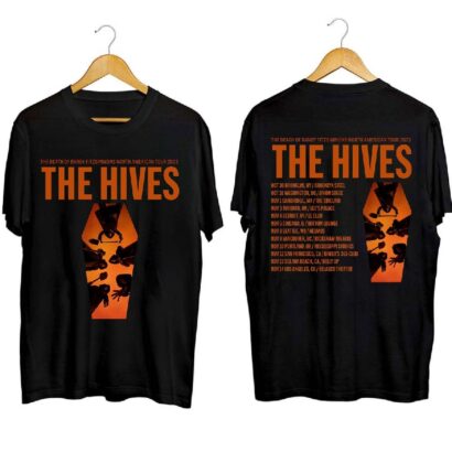 The Hives 2023 Tour Shirt