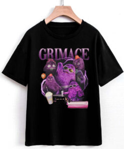 Grimace tshirt, Hbd Grimace Shirt, Mc Donalds’s Hbd Grimace Shirt