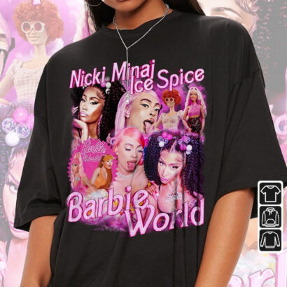 Nicki Minaj Shirt, Ice Spice Vintage Rap Shirt