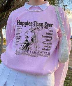 Billie shirt, Happier Than Ever Vintage Shirt