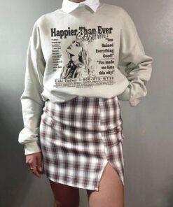 Billie shirt, Happier Than Ever Vintage Shirt