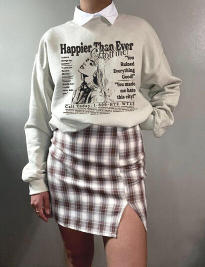 Billie shirt, Happier Than Ever Vintage Shirt