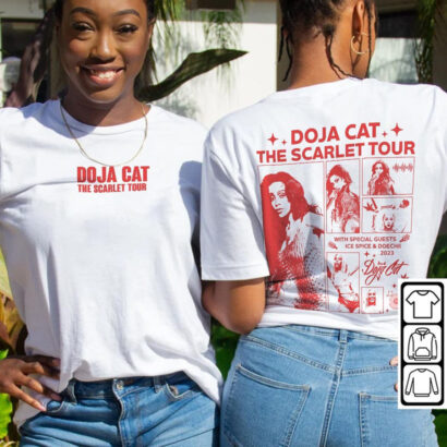 Doja Cat tshirt, Doja Cat Rap Shirt, Doja Cat The Scarlet Tour 2023 tshirt