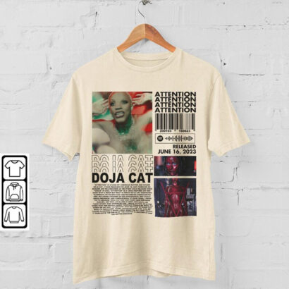 Doja Cat Shirt, Doja Cat Attention Song tshirt, Attention shirt