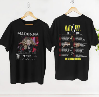 Madonna The Celebration 2023 Tour Shirt, Madonna tour Shirt, Madonna Shirt