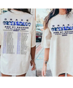 Drake 21 Savage Tour 2023 T shirt, Drake merch, Comfort colors shirt