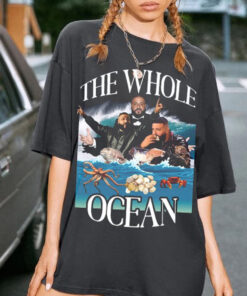 Dj Khaled Bring Out the Whole Ocean Funny Shirt, Dj Khaled Merch, DJ Khaled Homage Shirt