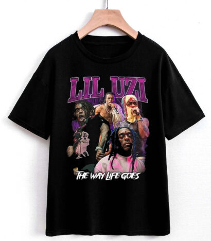 Lil Uzi Tshirt, Lil Uzi tour shirt, Lil Uzi Vert Pink Tape Rap Shirt