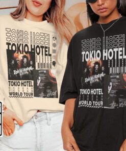 Comfort Colors Tokio Hotel Music Shirt, Y2K 90s Merch Vintage Tokio Hotel Band Tour 2023 Shirt