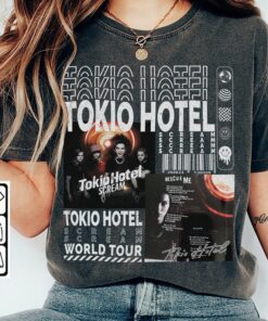 Comfort Colors Tokio Hotel Music Shirt, Y2K 90s Merch Vintage Tokio Hotel Band Tour 2023 Shirt