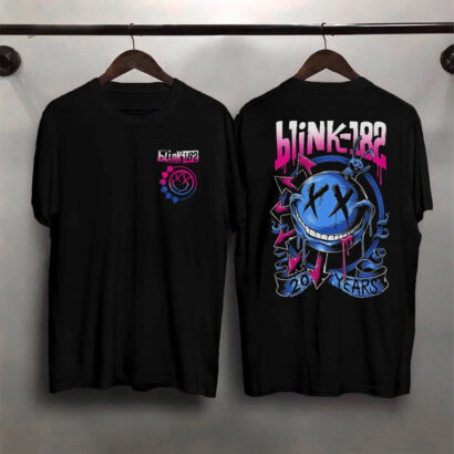 Blink 182 Double sided T-shirt, Blink 182 Merch, Blink 182 T shirt