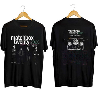 Matchbox Twenty Slow Dream Tour 2023 Shirt, Matchbox Twenty Band Shirt, Matchbox Twenty 2023 Concert Tee