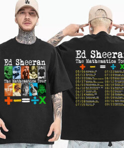 Ed Sheeran Shirt, Ed Sheeran The Mathematics Tour 2023 Shirt