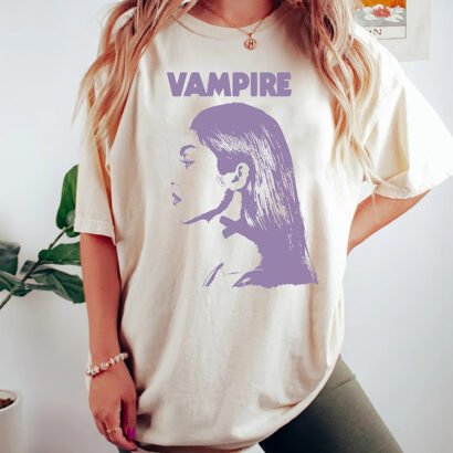 Olivia Rodrigo T-Shirt, Olivia Rodrigo Vampire Shirt, Vampire Shirt, Comfort colors shirt