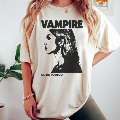 Olivia Rodrigo T-Shirt, Olivia Rodrigo Vampire Shirt, Olivia Rodrigo Merch, Comfort colors shirt