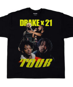 Drake x 21 Savage Its all a Blur Tour Shirt