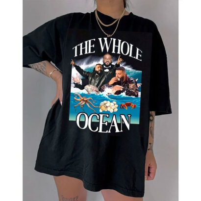 Dj Khaled The Whole Ocean Shirt, God Did shirt, DJ Khaled Golfing Tshirt