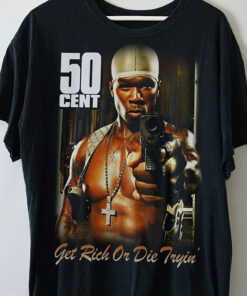 50 Cent Get Rich or Die Trying T-Shirt, 50 Cent T shirt