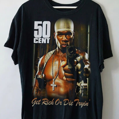 50 Cent Get Rich or Die Trying T-Shirt, 50 Cent T shirt