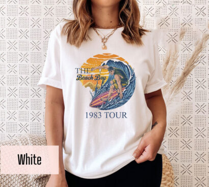 The Beach Boy 1983 Tour Shirt, Beach Boys Tee, Summer In Paradise Tee