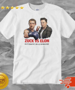 Tech Titans In The Ring Mark Zuckerberg Vs Elon Musk shirt