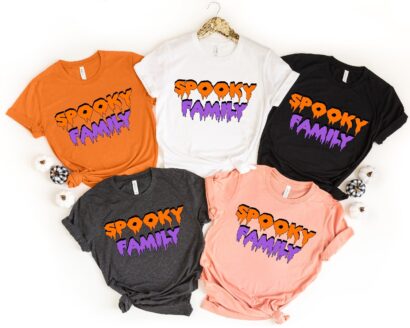 Spooky Family Shirt, Halloween Matching Shirt, Trick Or Treat Shirt