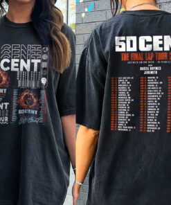 50Cent Tour shirt, 50Cent Rap Shirt, 50Cent The Final Lap Tour 2023 Shirt