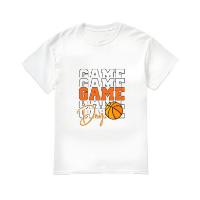 Game Day Basketball Tshirt, Basketball Season Tshirt, Natural Basketball Bodysuit, Game Day Tshirt