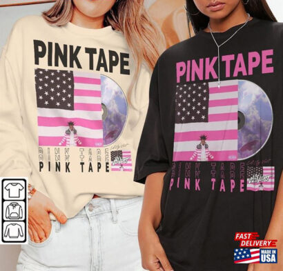 Lil Uzi Vert Rap Shirt Y2k 90S Merch Vintage Pink Tape T-Shirt World Tour 2023 Tickets Album American Flag V6 L17 Unisex Hoodie