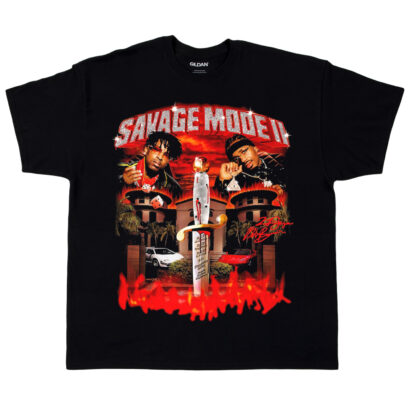 21 Savage T-Shirt, Hiphop RnB Rapper Homage Graphic Shirt