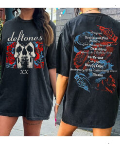 Deftones Shirt, Deftones 20th Anniversary Tshirt