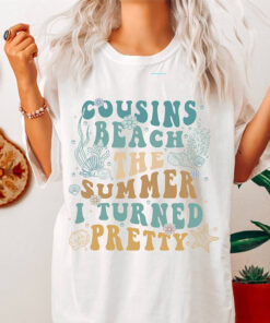 The Summer I Turned Pretty Comfort Color Shirt, Cousins Beach shirt, Summer Beach Shirt