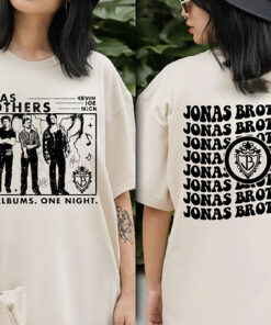 Jonas Brothers Tour shirt, Jonas Brothers Five Albums shirt, Jonas Brothers World Tour 2023 shirt