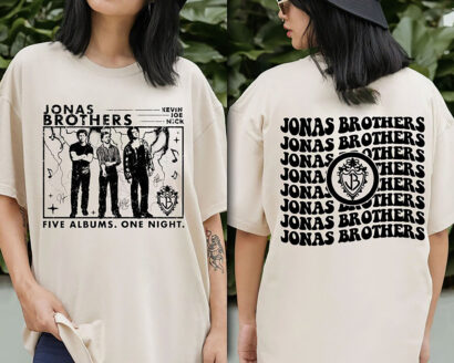 Jonas Brothers Tour shirt, Jonas Brothers Five Albums shirt, Jonas Brothers World Tour 2023 shirt