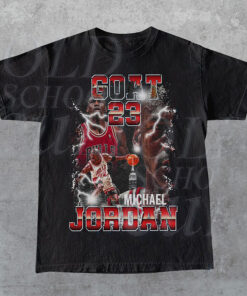 Michael Jordan Goat Tee, Michael Jordan Basketball Shirt