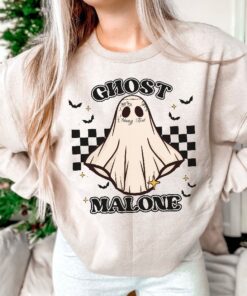 Ghost Malone Shirt, Funny Ghost Shirt, Halloween Shirt, Cute Ghost Shirt