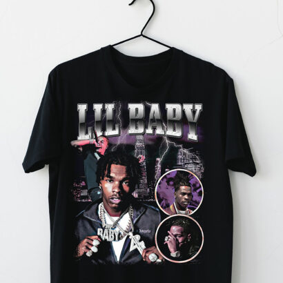 Lil Baby T Shirt, Lil Baby Rapper tee