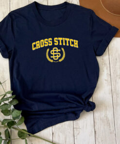 Varsity Cross Stitch Shirt, Cross Stitch T-Shirt, Shirt for Stitcher