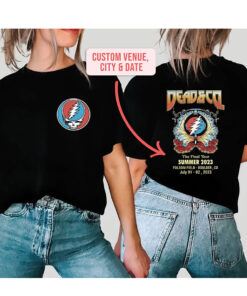 Dead and Company The Final 2023 Summer Tour T-Shirt, Custom City Date Tour Shirt