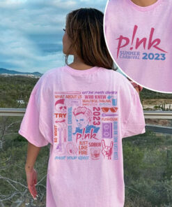 Pink Tour Shirt, Pink Summer Carnival 2023 Tour T-Shirt, Pink Concert Shirt