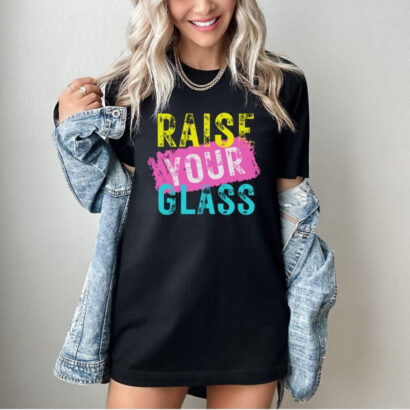 Fun Pink Concert T-Shirt, Raise Your Glass, P!nk Concert Tee