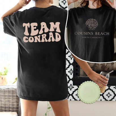 Team Conrad Cousins Beach North Carolina Tshirt, Team Conrad Shirt, The Summer I Turned Pretty Shirt