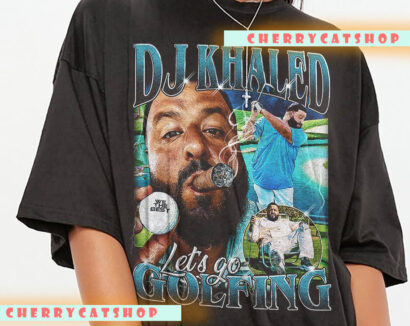 DJ Khaled Let's Go Golfing Vintage Shirt, DJ Khaled Shirt, DJ Khaled 90s Rap Hip Hop tshirt