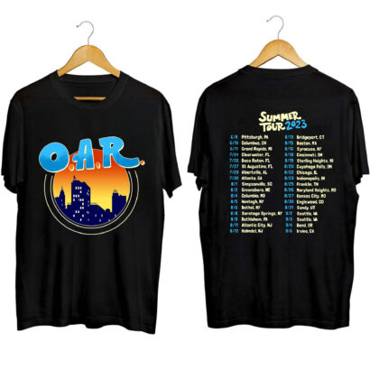 O.A.R. Summer Tour 2023 Shirt, O.A.R. Band Shirt, O.A.R. 2023 Concert Shirt