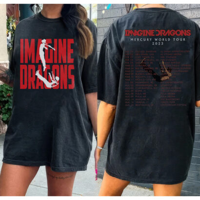 Imagine Dragons Tour Shirt, Imagine Dragons Mercury Tour 2023 shirt