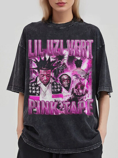 Lil Uzi Vert Rap Vintage T-Shirt, Lil Uzi Vert Pink Tape Album 2023 Y2K Shirt, Lil Uzi Vert Rapper Bootleg Sweatshirt, Gift For Fan Shirt