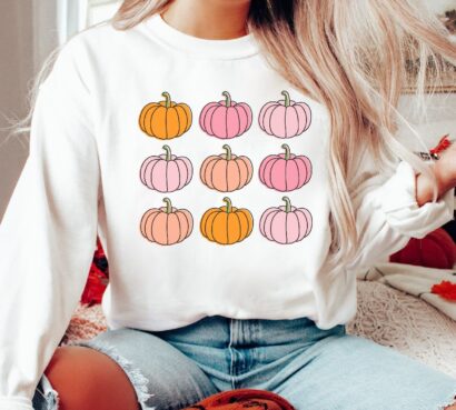 Pumpkin Patch Shirt, Fall Sweatshirt For Women