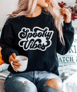 Spooky Vibes Shirt, Witch Vibes SweatshirtShirt